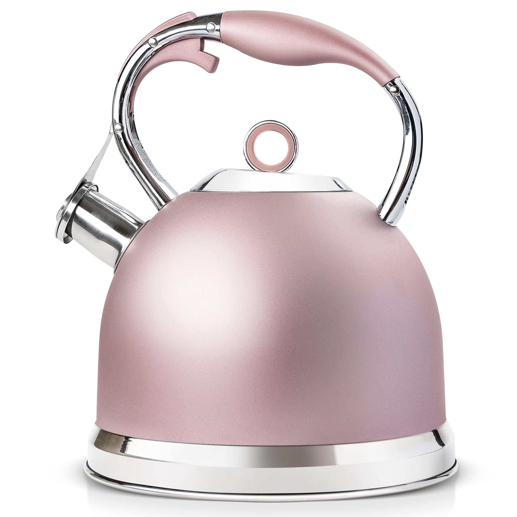 Tea Kettle for Stovetop, 3 Quart Loud Whistling Teapot with Cool Grip