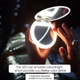 thumbnail image 4 of Yeacher Cosmetic Mini Portable Pocket LED Makeup Mirror with Light Rechargeable Hand Compact 1X/3X Magnifying Makeup Folding Beauty Mirror, 4 of 7