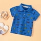 thumbnail image 5 of Camisetas Gibobby de vestir Niños formal Manga Corta Dinosaurio Azul 18-24 Meses, 5 of 5