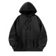 thumbnail image 5 of Sudadera con capucha con cordón Sudadera con capucha para adultos Causal Negro Cómodo Jersey Tops Con cordón S, 5 of 8