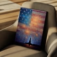 thumbnail image 7 of American Flag Canvas Wall Art, 4th of July Independence Day Canvas Print, Summer Wall Decor with US Flag, Patriotic Stencils Style Flag Picture, July 4th Wall Art for Home Office, 7 of 7