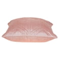 thumbnail image 5 of Pink Quilted Diamonds Velvet Solid Color Throw Pillow, 5 of 5