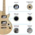 thumbnail image 2 of Paquete Guitarra Electrica Jethro Series By Steelpro 035sk Color natural flamed Material del diapasón Maple Orientación de la mano Diestro, 2 of 8