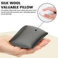 thumbnail image 3 of Novel Box 5 pack Silk Wool Gray Jewelry Display Watch Pillow - Bracelet Pillows for Easy Care, 3 of 8