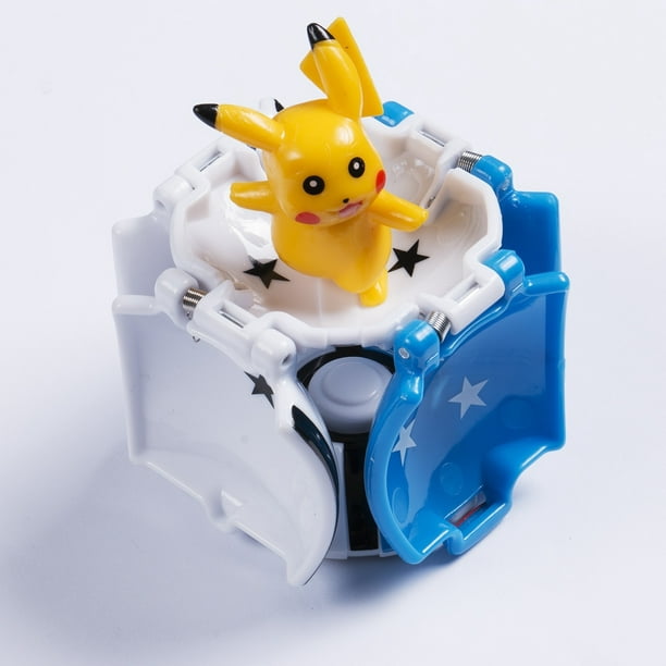 Pokemon Pokeball Pop-up Dessin Animé Balle en Plastique Pikachu Monstre  Jouet Enfants Cadeau