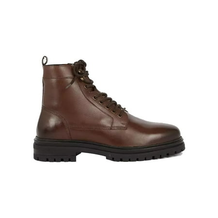

Mantaray Mens Premium Leather Lace Up Combat Boots