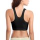 thumbnail image 5 of Sujetador deportivo con cremallera frontal para mujer, sujetador inalámbrico, sujetadores deportivos para yoga activos, 5 of 5