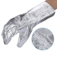 thumbnail image 3 of Guantes de trabajo Largos Seguridad Resistentes al Calor Aluminizados Fuego, 3 of 8