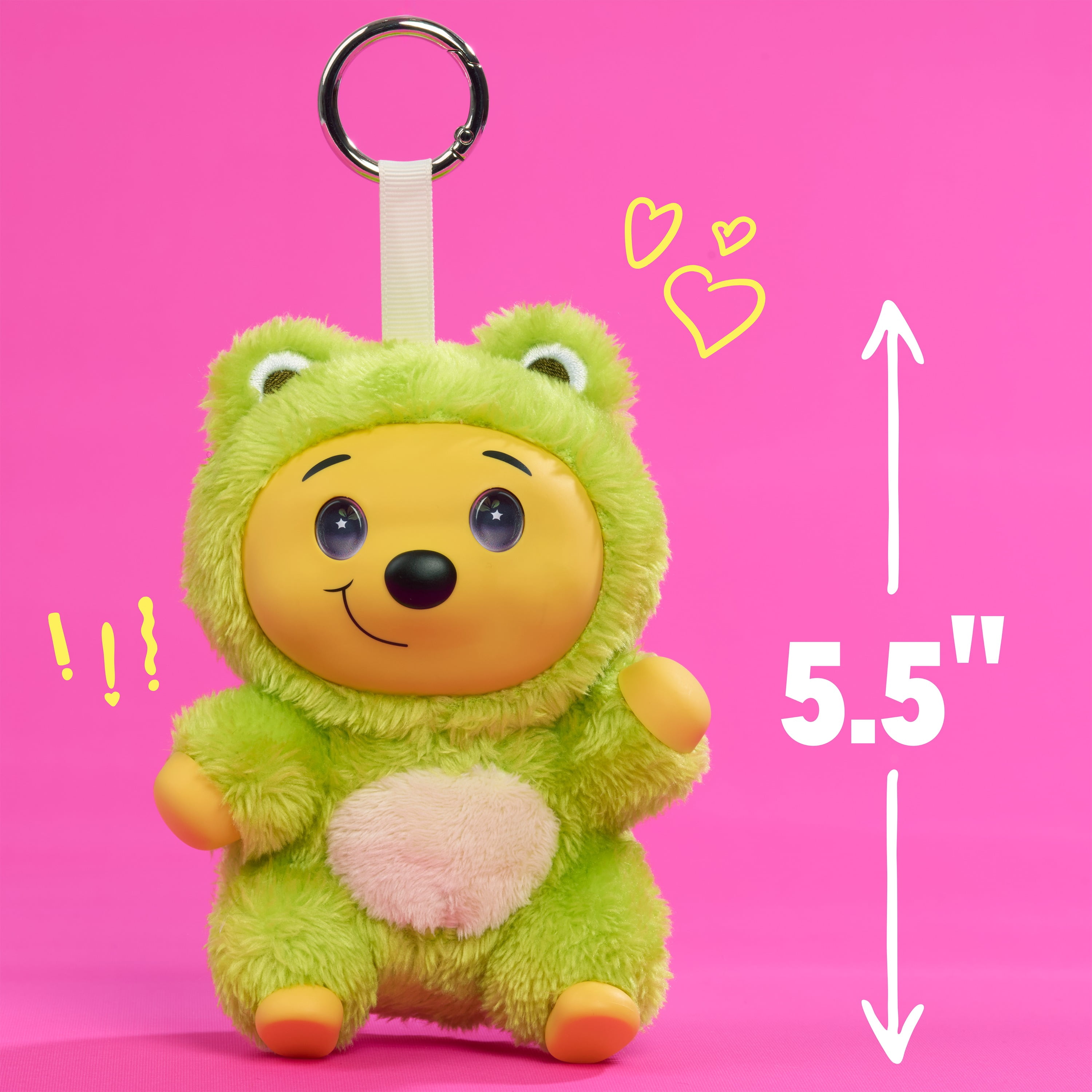 Happy Haul Disney Into the Woods Vinyl Plush Clip-on Surprise Toy, Drop 2 Blind Box Collectible, 5.5-Inch Plush with Vinyl Face by Just Play, Short-Run Drop, Ages 8+