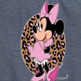 thumbnail image 3 of Mickey & Friends - Minnie Leopard Print - Women's Short Sleeve Graphic T-Shirt, 3 of 5