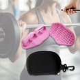 thumbnail image 6 of lacooooppia Weight Lifting Gym Grips Grips Fingerless Wearable Heavy Duty Training Gloves Pull Up Grippers for Gymnastics Bodybuilding Fitness Pink, 6 of 8