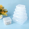 thumbnail image 2 of 5 Pcs Transparent Jewelry Storage Cases Practical Beads Case Portable Jewelry Box, 2 of 9