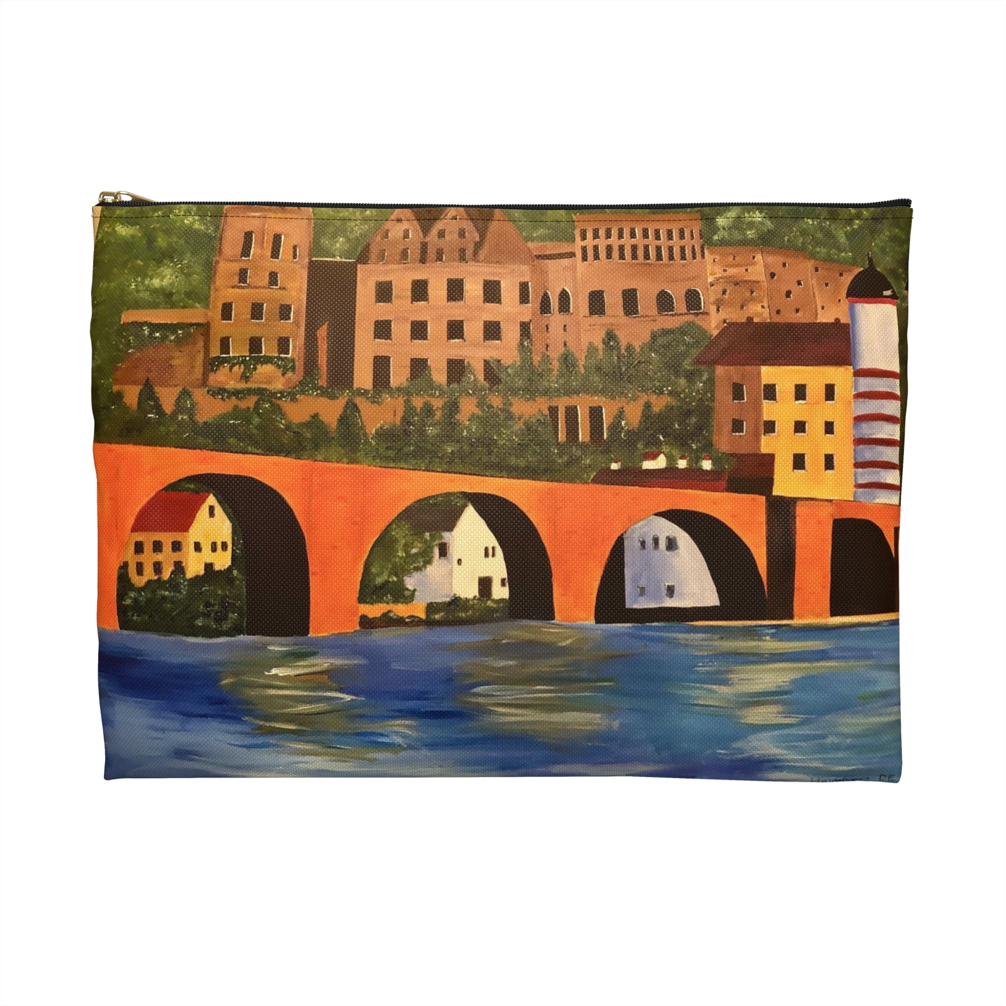 Heidelberg Travel Pouch - Durable and Versatile Cosmetic Bag or Pencil Case
