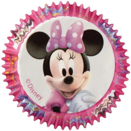 Party Cupcake Baking Cups DISNEY MICKEY MINNIE MOUSE with Picks 18 Pack S1 