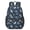 Unicorn and Planet, variant on Unicorn and Flower Black Pattern 17" School Backpacks for Teens,Waterproof Oxford Fabric,S-Shape Padded Straps for School,Travel,Hiking,Camping