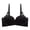 Z02*Black, variant on Women Front Closure Wireless Lace Bralette Sparkly Rhinestone Halter Straps Y Racerback Bra Deep V Triangle Lace Wireless Bra Red M