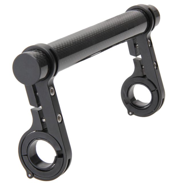 Extensor de manillar de bicicleta de aleación de aluminio Dual 20CM Ehuebsd soporte de Faro de bicicleta de montaña lámpara accesorios de linterna