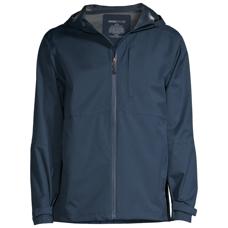 Swiss tech top rain jacket