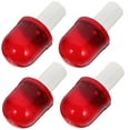SEXAGESIMO 4pcs Traffic Cone Lights Safety Flashing Lights Warning