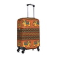 thumbnail image 2 of Indian Traditional Elephant Ethnic Luggage Cover Elastic Stretch Travel Suitcase Protector Anti-Scratch 25"-28", 2 of 7