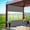 Gray, variant on TOTAL Outdoor Patio, Gazebo & Pergola Curtain, Heavy Duty 18 oz PVC Waterproof & Tearproof Privacy Panel, UV Resistant Weatherproof with Eyelets (10'H x8'W, Brown)
