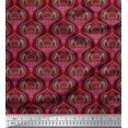 thumbnail image 1 of Soimoi Rayon Fabric Moroccan Damask Printed Craft Fabric by the Yard 56 Inch Wide, 1 of 3