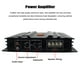 thumbnail image 5 of Amplificador De Audio Para Automóvil De 2 Canales Amplificador De Alta Potencia De 3800 W. Amplificador De Potencia Estéreo Bidireccional, 5 of 6