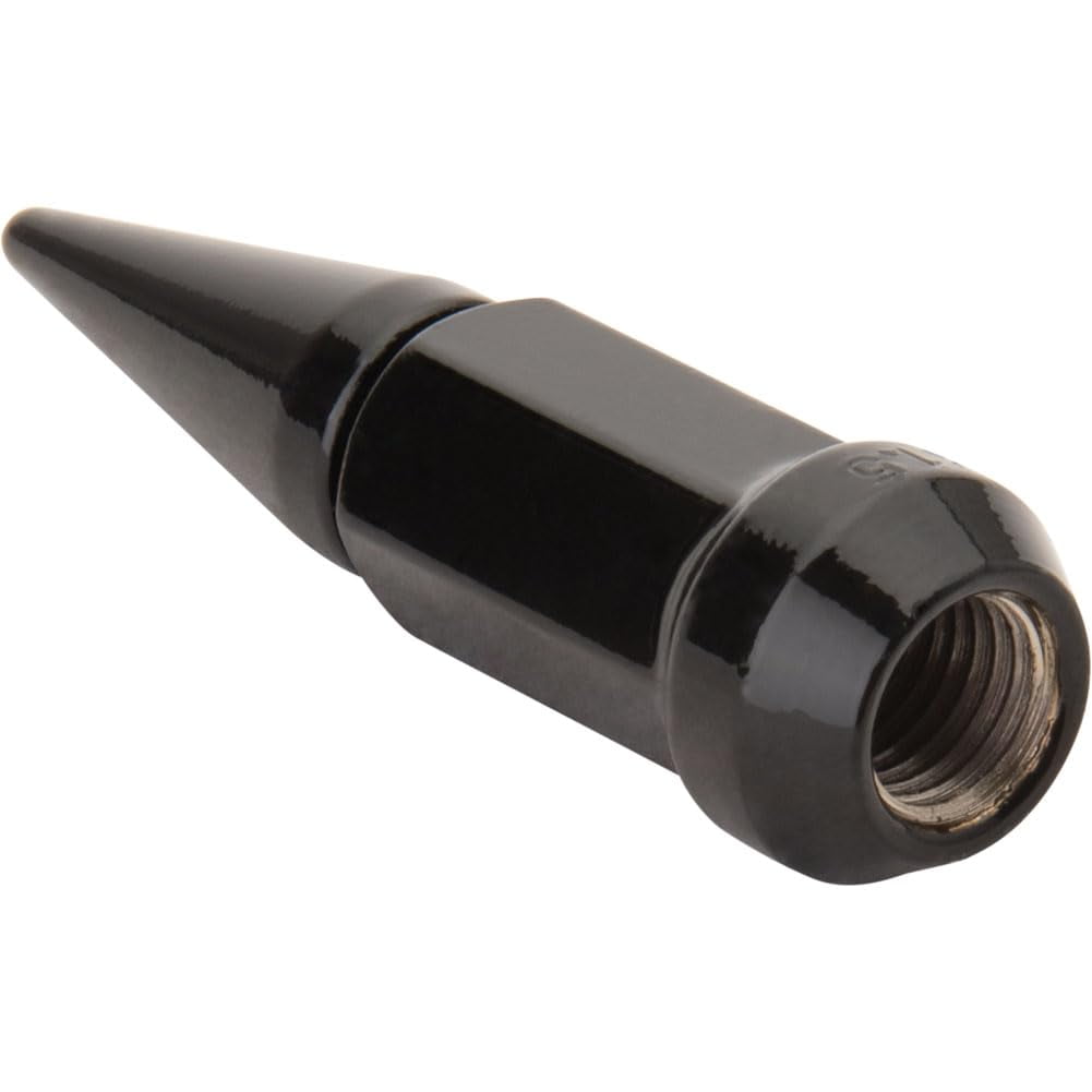 (16 Pack) Tusk Spike Tapered Lug Nut 12mm x 1.50mm Thread Pitch Black For Tracker 800SX Waterfowl 2022-2023