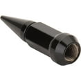 thumbnail image 3 of (16 Pack) Tusk Spike Tapered Lug Nut 12mm x 1.50mm Thread Pitch Black For HONDA Pioneer 520 2021-2022, 3 of 5
