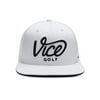 Vice Golf Standard Crew Cap, White, One Size