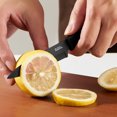 thumbnail image 2 of VIEROLA Paring Knife with Safety Sheath, 4 inch Stainless Steel Fruit Knife, Nonstick Coated - Black, 2 of 5