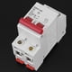 thumbnail image 4 of Disyuntor De 2 Polos, Disyuntor Miniatura Duradero, 50Hz 6A 6000A Equipo Práctico Para Iluminación De Edificios Similares AC400V DZ47-63 Edificio De Oficinas ANGGREK Otros, 4 of 8