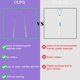 thumbnail image 4 of Raspador de lengua de acero inoxidable, limpiadores de lengua, aliento fresco, sabor restaurado, forma de U, 4 of 4