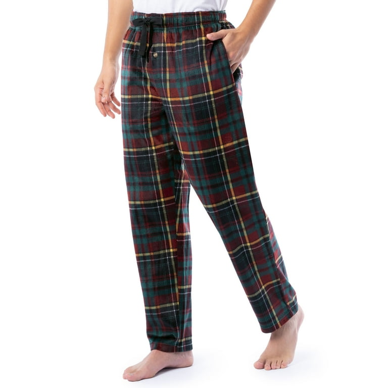 Fruit of The Loom Men s Fleece Pajama Pant Sizes S 6XL Walmart