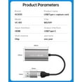 thumbnail image 5 of ACASIS USB 2.0 HDMI Video Capture Card， 1080P 30fps Game Capture Card for Live Streaming on Switch/PS5/OBS， Plug & Play， No Driver Needed， Compatible with Windows & Mac, 5 of 13