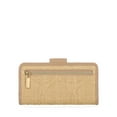 thumbnail image 3 of Time and Tru Women's Alexandra Slim Tab Wallet, Straw, 3 of 4