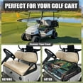 thumbnail image 3 of Binienty Funny Sasquatch Golf Cart Seat Blanket Cover with Front Pockets Anti-Slip Soft Plush Golf Cart Front Seat Towel Suits EZGO Club 2-Seat Carts, 3 of 7