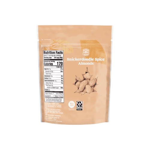 Southern Grove Snickerdoodle Spice Almonds, 2 x 14 oz - Walmart.com