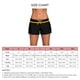 thumbnail image 5 of Pantalones cortos para mujer, estilo simple, con cordón, suaves, transpirables, cintura baja, pantalones cortos de natación para mujer, para playa, surf, amarillo, negro, M, 5 of 5