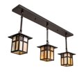 thumbnail image 4 of Meyda Tiffany 203103 3 Light 36" Wide Linear Pendant - Brown, 4 of 4