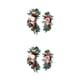 thumbnail image 1 of Kit de flores artificiales Naiovety 2 uds letrero de bienvenida decoración de fondo de puerta, 1 of 6