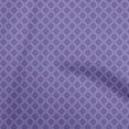 thumbnail image 1 of oneOone Rayon Bluish Violet Fabric Geometric Craft Projects Decor Fabric Printed By The Yard 56 Inch Wide, 1 of 4