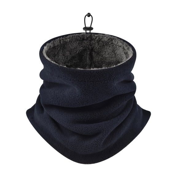 Adjustable Fleece Neck Warmer Windproof Face Mask For Motorcycle Cycling Camping Hiking Outdoor Winter Sports Men Women