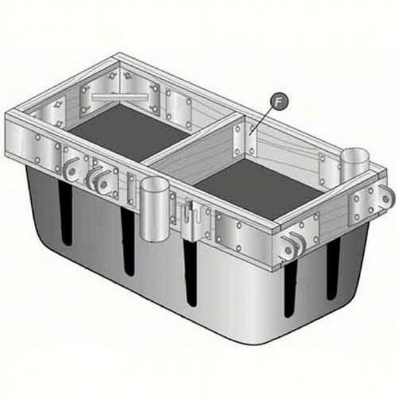 Tie Down Engineering Dock Hardware Angle Brackets/Clip