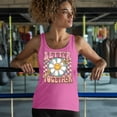 thumbnail image 4 of Better Together Women's Tank Top Vintage Retro Boho Style 70s Floral Vibe Hippie Peace Love Friendship Bohemian, 4 of 7