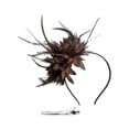 thumbnail image 4 of MuXiKeJi Clothes Headband with Feather, Women's Tea Party Hat for , Wedding, Fancy Dress Party, 4 of 4