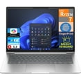 thumbnail image 2 of HP ProBook 445 G11 Business Laptop 14.0in LCD WUXGA Display (AMD Ryzen 7 7735U, 32GB DDR5, 2TB PCIe SSD, AMD Radeon, Backlit KB, Fingerprint, WiFi 6E, Webcam, Bluetooth 5.3, Win 11 Pro) w/USB-C Dock, 2 of 6