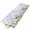 Blue, variant on Spring Floral 2'x6' Runner Rugs for Hallway Kitchen Bedside Non Slip Washable, Butterflies Botanical Blue Ombre Entryway Rug Runners with Rubber Backing, Long Carpet Runner for Laundry Room