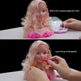 thumbnail image 2 of Juego de Simulación de Maquillaje ANGGREK Para Niños 17 Piezas Cabeza de Muñeca, 2 of 8