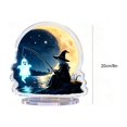 thumbnail image 3 of Halloween Acrylic Tabletop Stand, 2D Clear Cartoon Decoration for Desk Shelf Party Centerpiece and Spooky Home Decor, 3 of 7